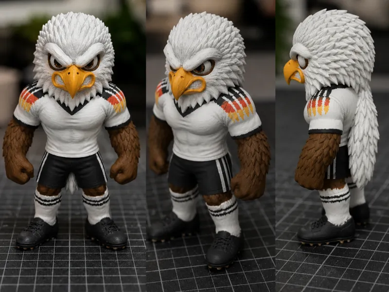 Deutschland Fußball Adler 