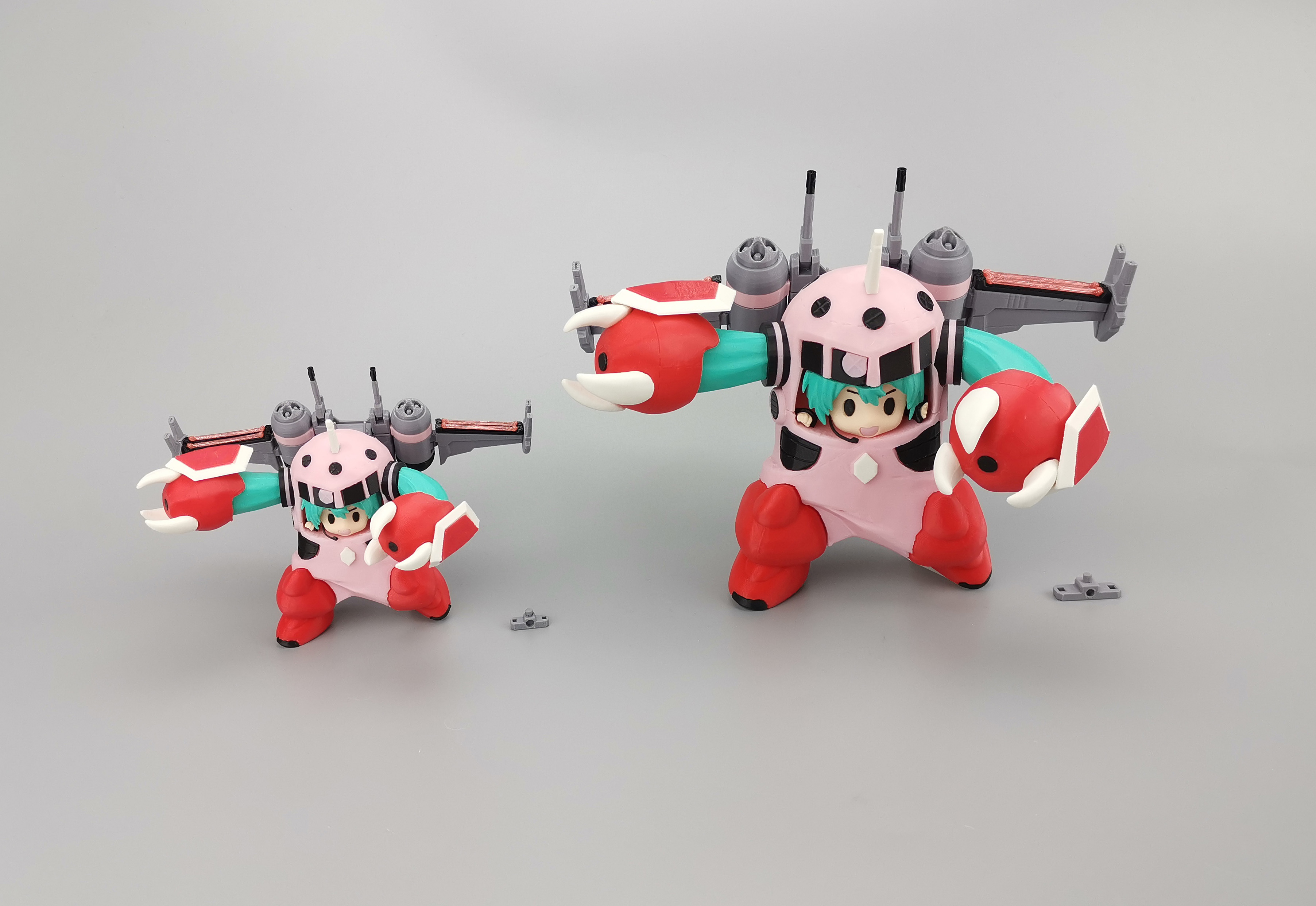 Hatsune Miku Crab SEED.VER Upgrade Accessory Pack - Free 3D Print