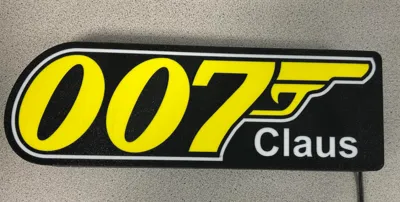 James Bond 007 Lightbox