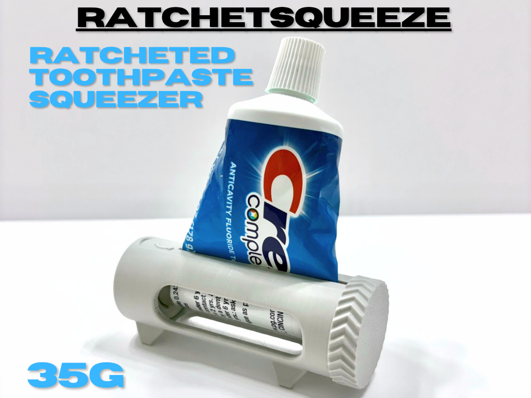 RatchetSqueeze, The Ratcheted Toothpaste Squeezer - 1