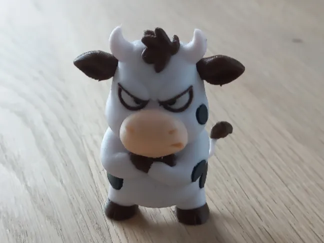 Die grimmige Kuh