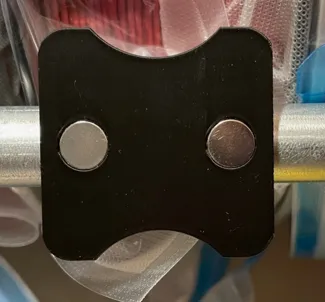 Color Swatch Magnetic Rack Clip