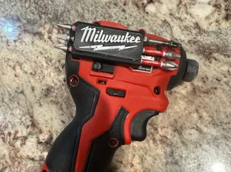 Bit holder for Milwaukee M12 brushless impact