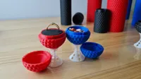 Boîte au motif balle de golf — photo 3