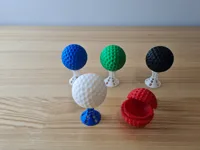 Boîte au motif balle de golf — photo 2