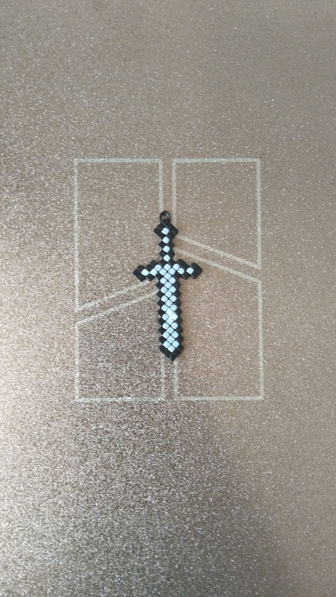 Miniatura 6 do modelo 3D Pixel Sword – Minecraft-Inspired, Customizable
