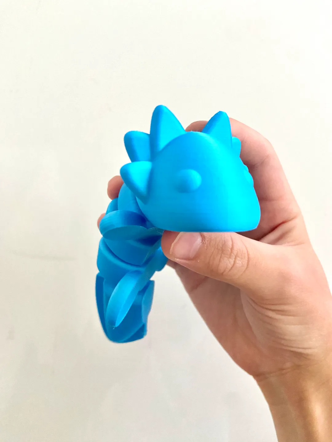 articulated axolotl - Print in Place view 3
