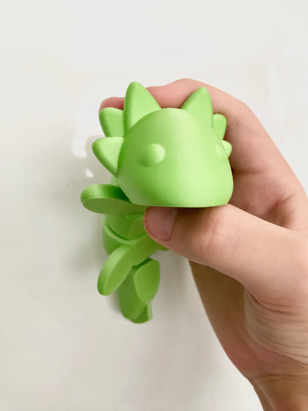 articulated axolotl - Print in Place view 2