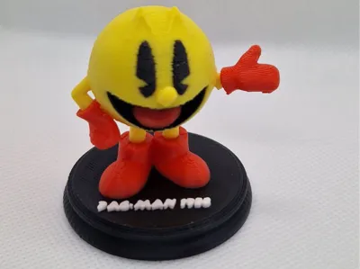 Retro Pac-Man Figure