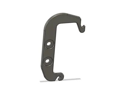 Caravan Reverse Screen - Rear view mirror mount 