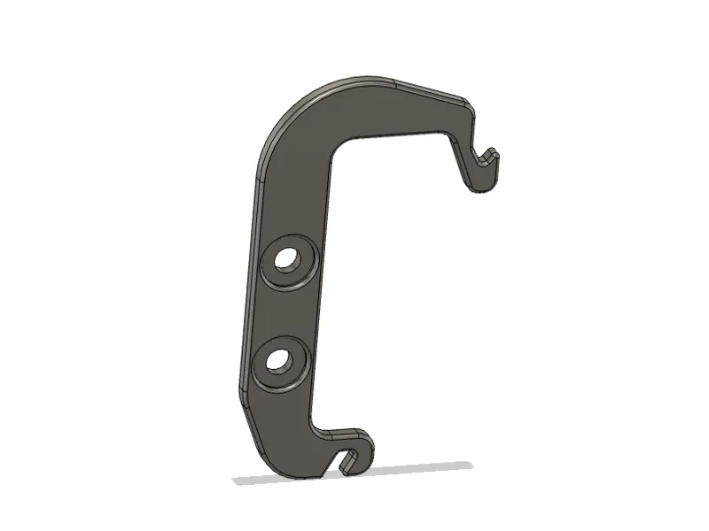 Caravan Reverse Screen - Rear view mirror mount 