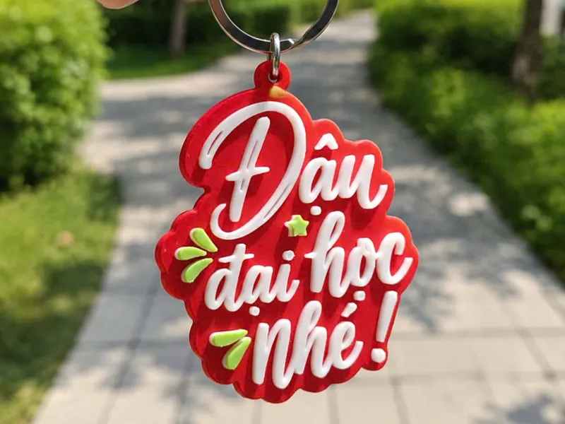 Keychain "Đậu đại học nhé"