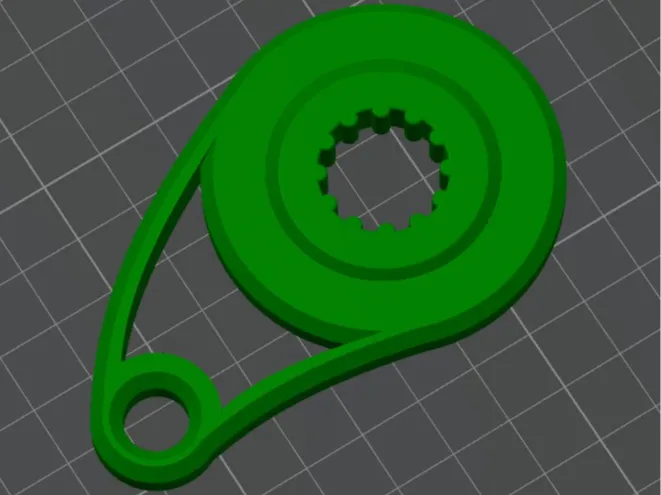 Articulated keychain
