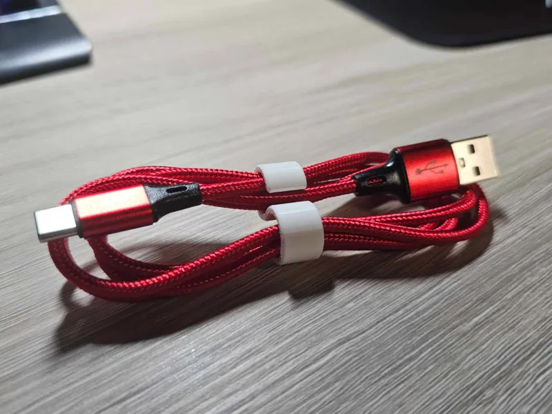 Simple S Shaped Cable Clip
