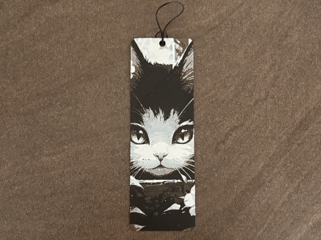 sweet kitten bookmark