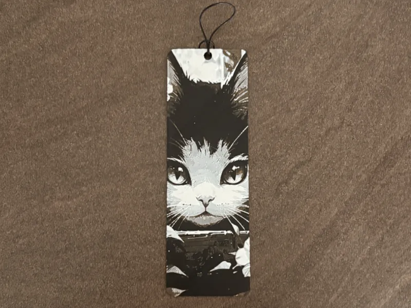 sweet kitten bookmark