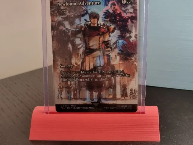 Cardstand Toploader Holder
