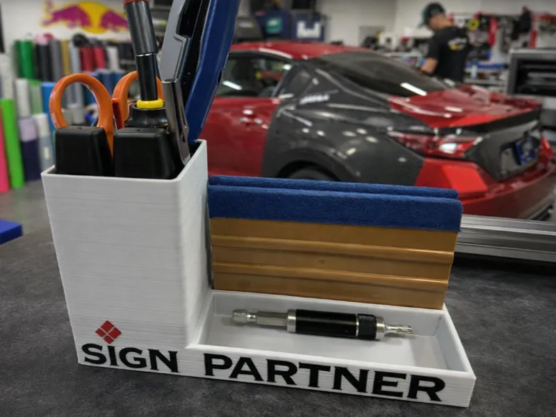Squeegee Vinyl wrap holder