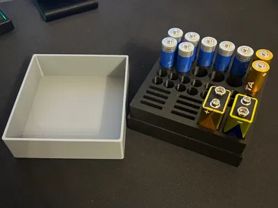 Simple Battery Storage Box