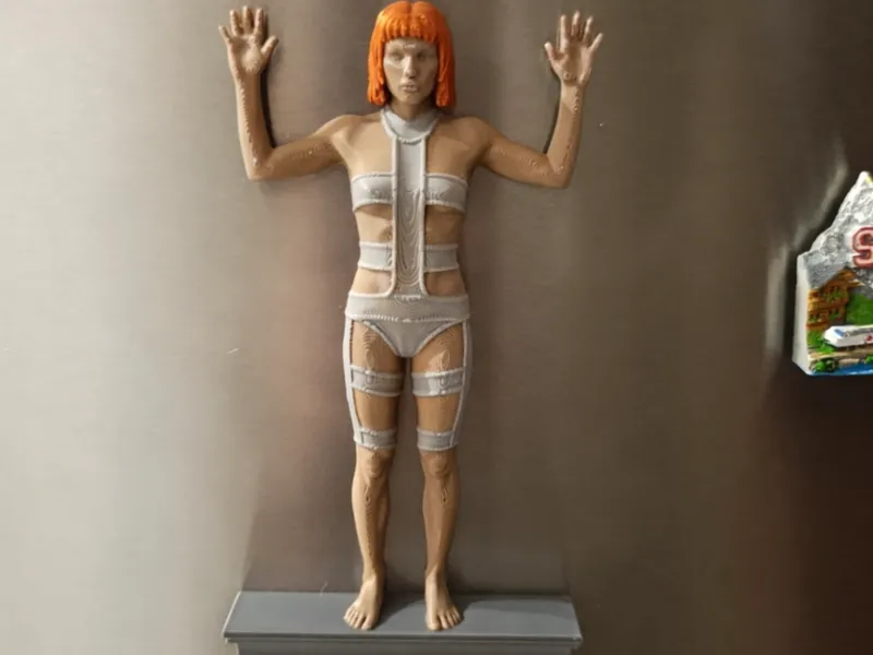 Leeloo Fridge Magnet