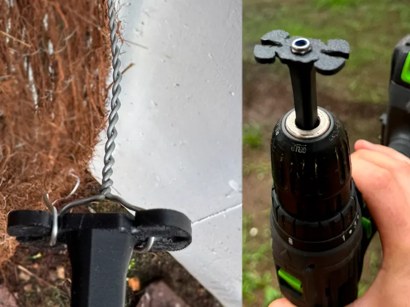 Drill Wire Twister – Garden Fence Tool
