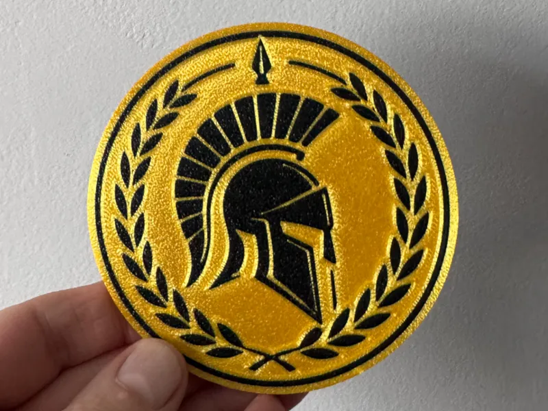Spartan Warrior Helmet Coaster