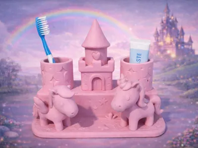 Unicorn Kingdom Toothbrush Holder