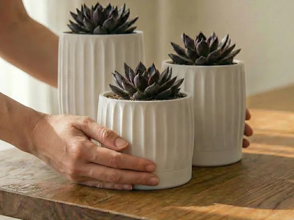 Série de pots Tambour