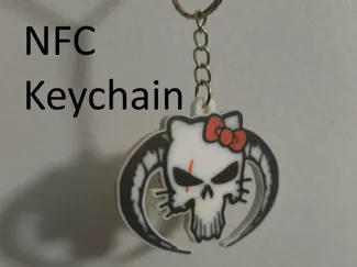 Kittycore NFC keychain