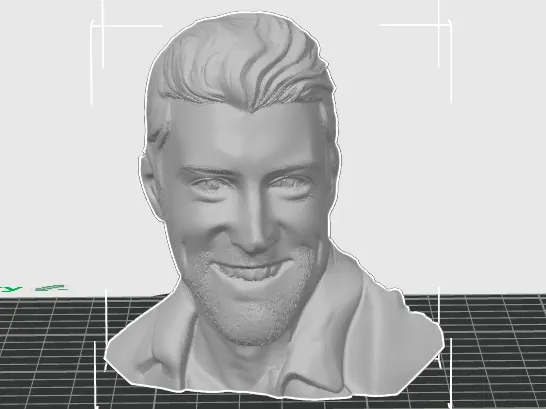 Say his name and he appears Joe Hendry bust