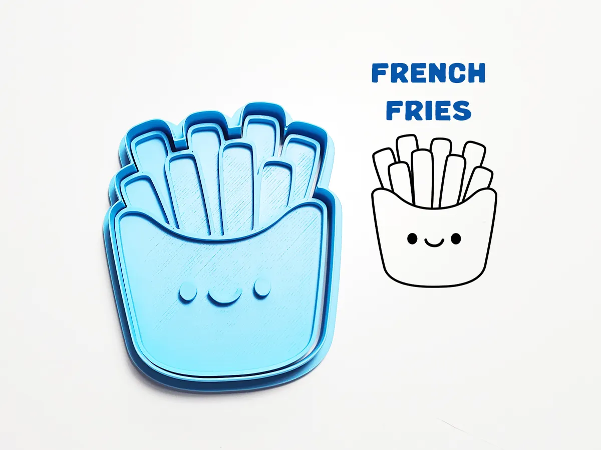 Emporte-pièce frites