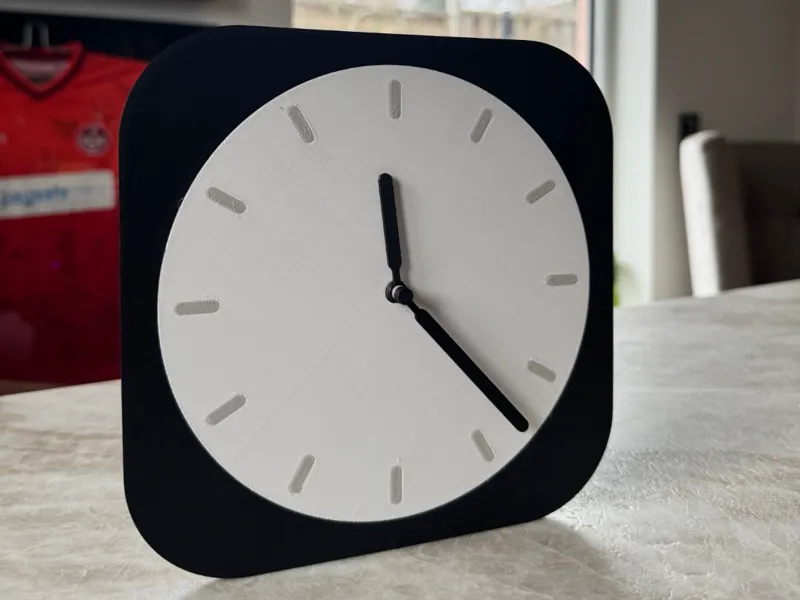 Apple Clock Widget