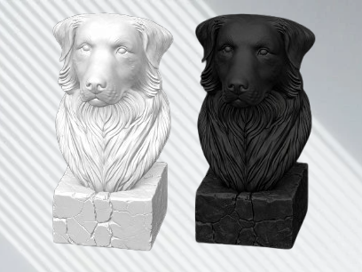 Dog Bust - Bernese Mountain Dog