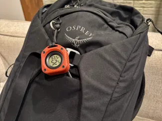 Hygrometer Keychain