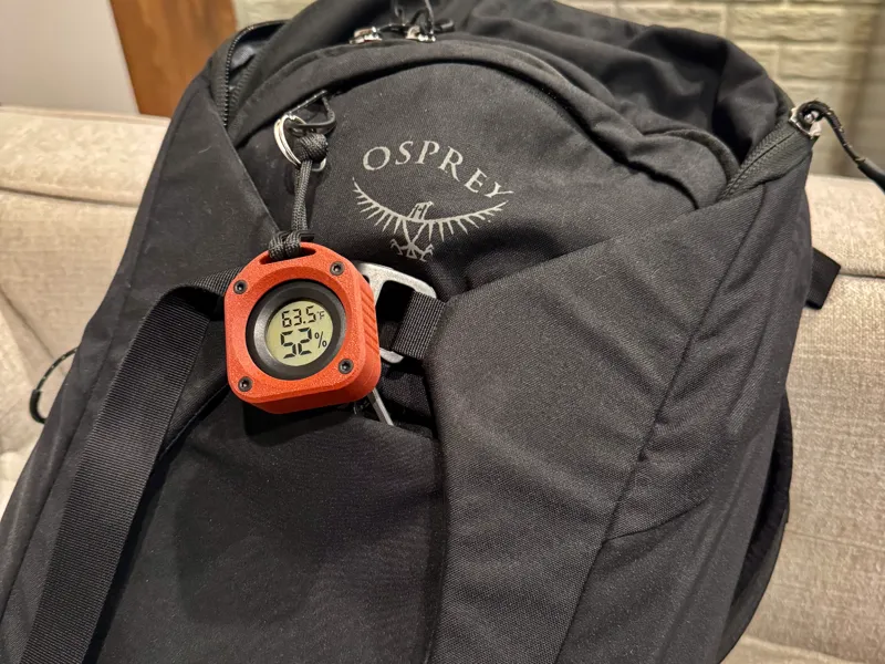 Hygrometer Keychain