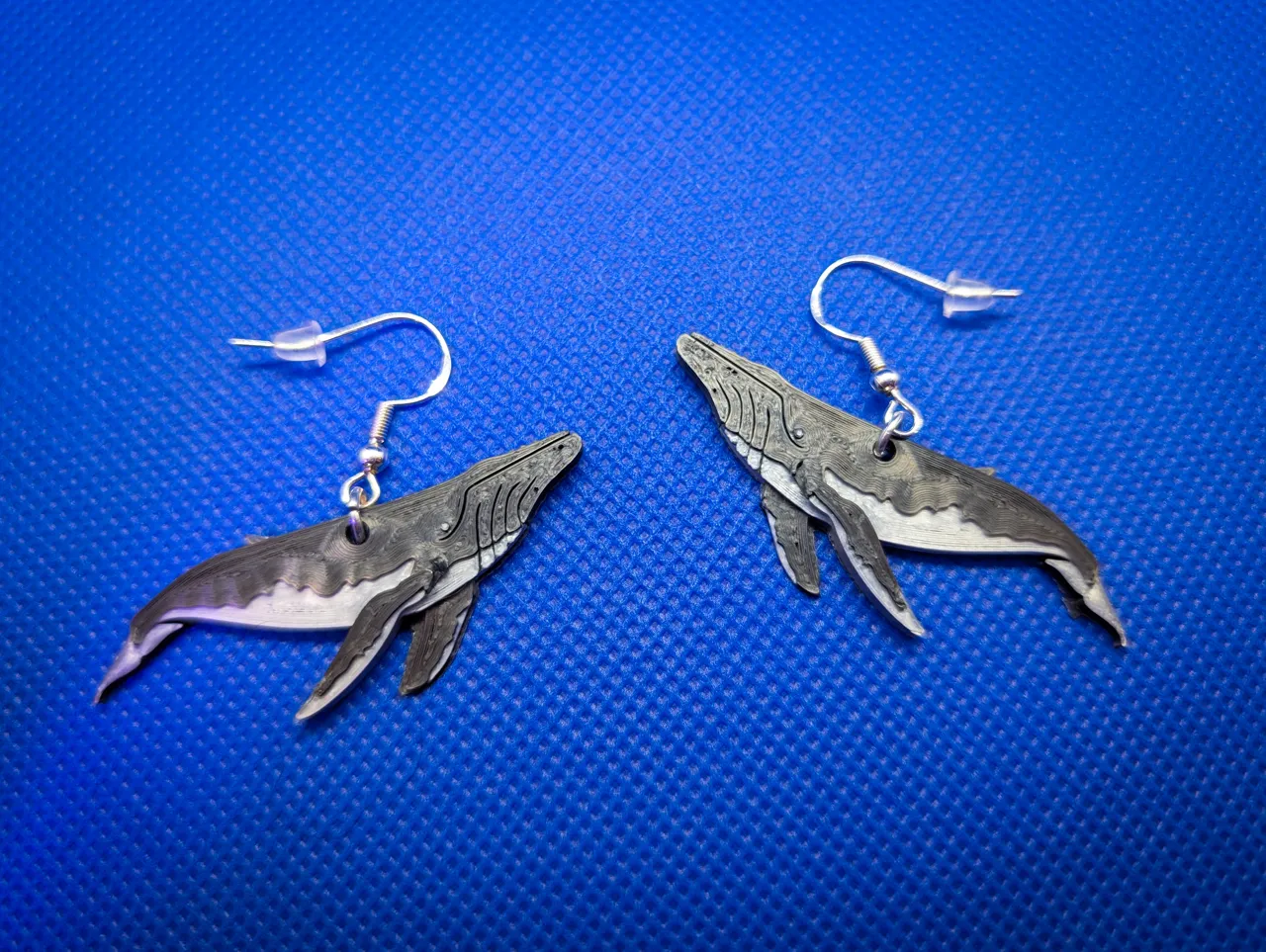 Humpback Whale Earrings view 2