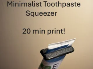 Minimalist Toothpaste Squeezer