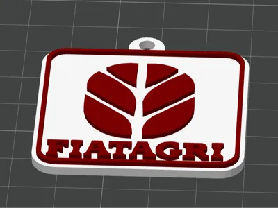 High-quality Fiatagri keychain