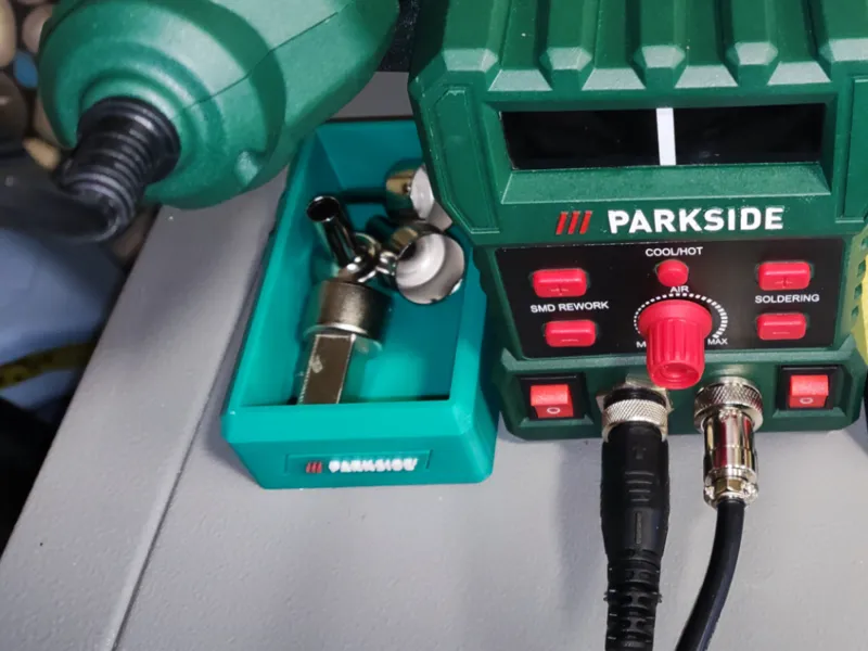 PARKSIDE HotAir station toolbox tip cleaner holder