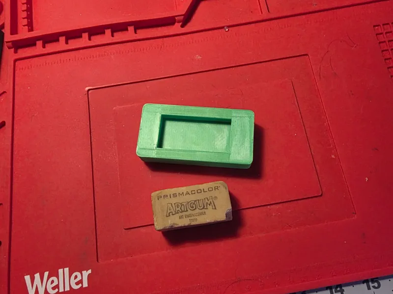 Gridfinity eraser insert