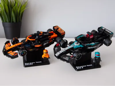 Display stand all F1 Speed Champions with car name