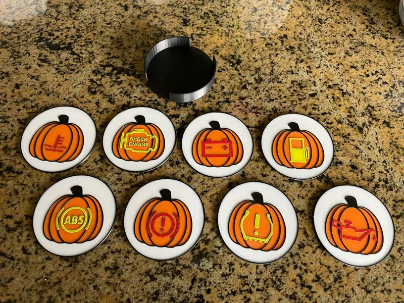 Mechanics Special Coasters - Halloween Edition
