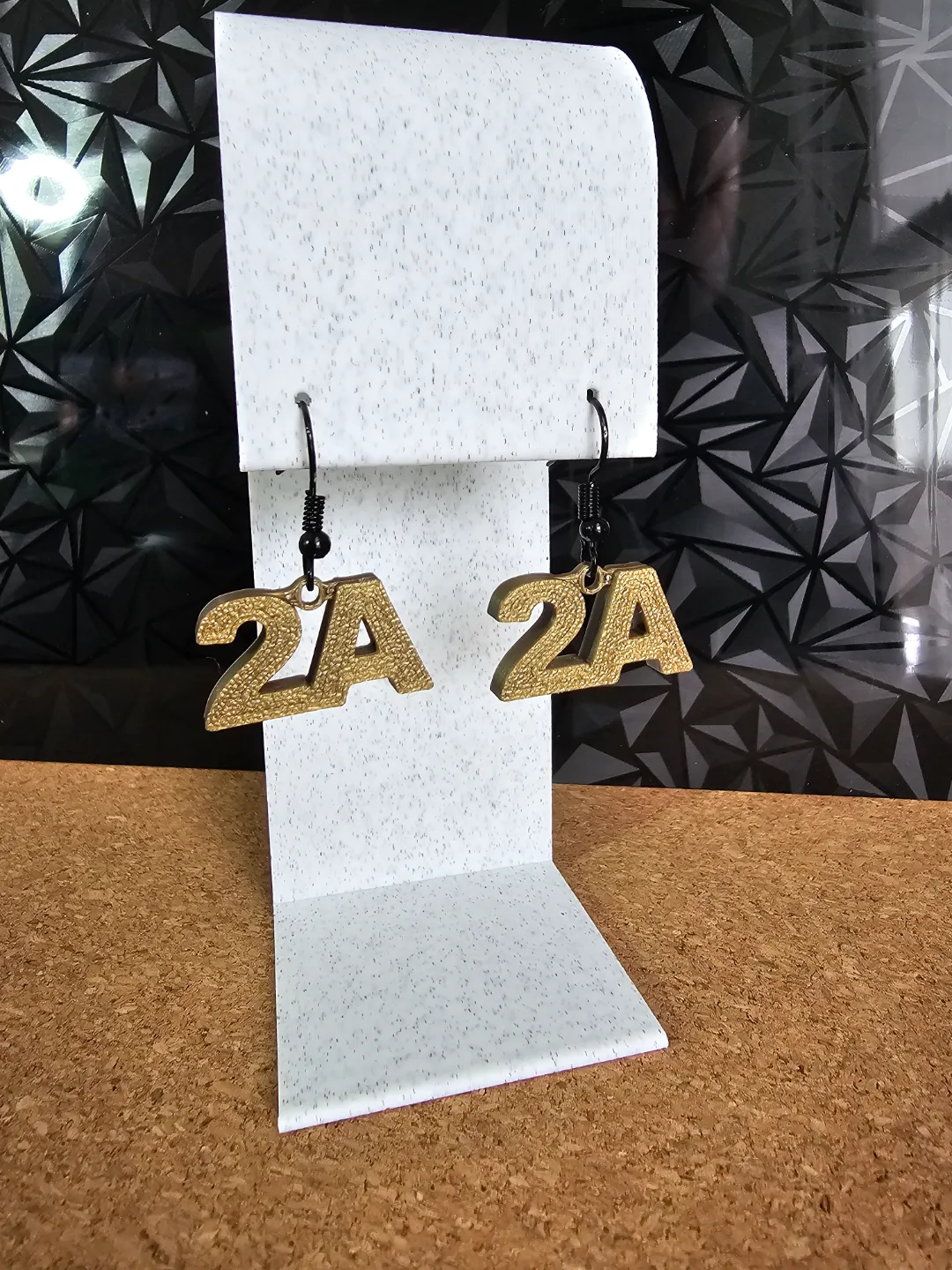 Earrings - 2A - 2nd Amendment view 2