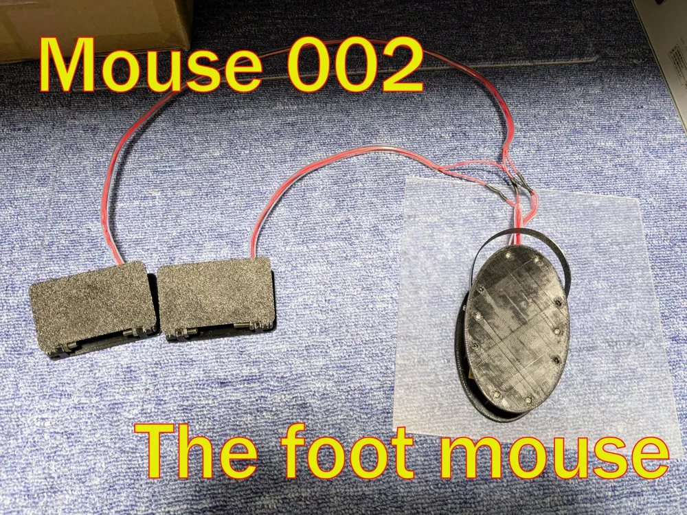 Convert Mouse 002 to foot mouse by user_1492898430 - MakerWorld