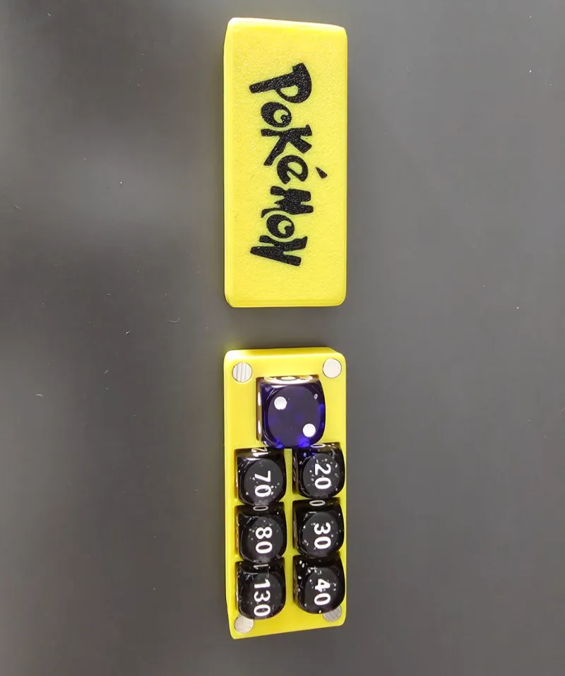 Pokémon dice holder