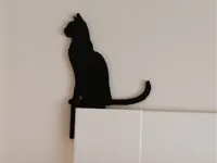 Chat déco pour interrupteur ou cadre de porte — photo 2