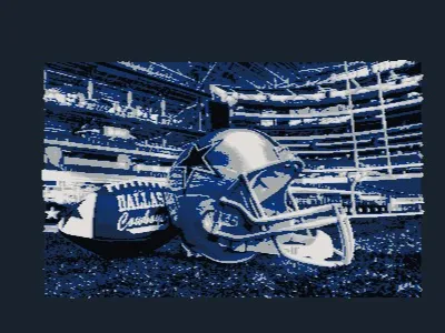 Cowboys Hueforge Stadium