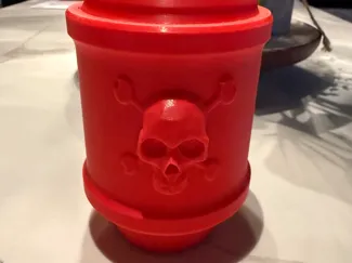 War hammer Flamer modded light up canister