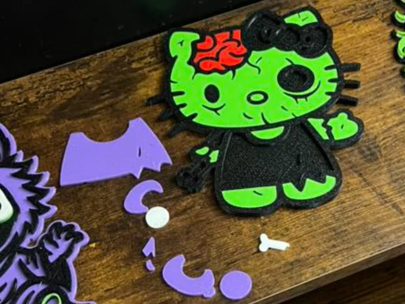Hello Kitty Zombie POP TOGETHER puzzle!
