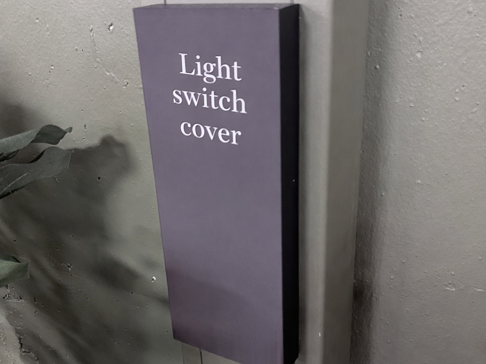 Light Switch Slide-On Cover (Elko)